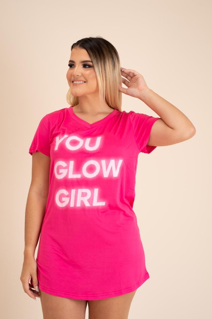 Pijama Camison You Glow Girl