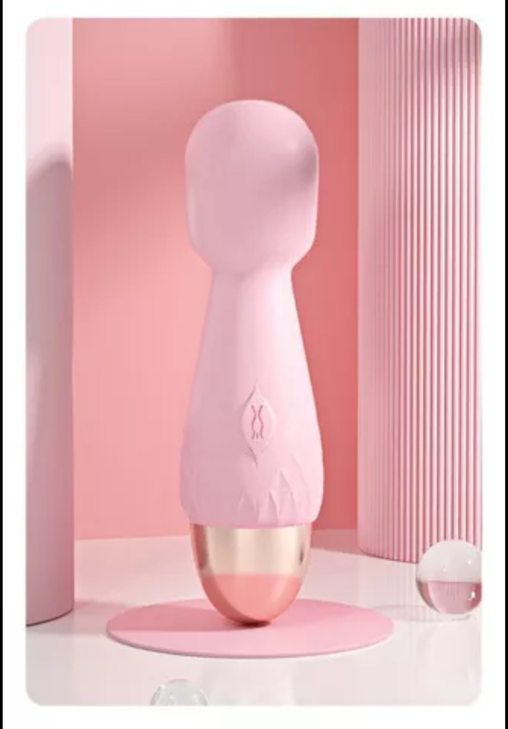 Mini vibrador en forma de varita magica discreto portatil