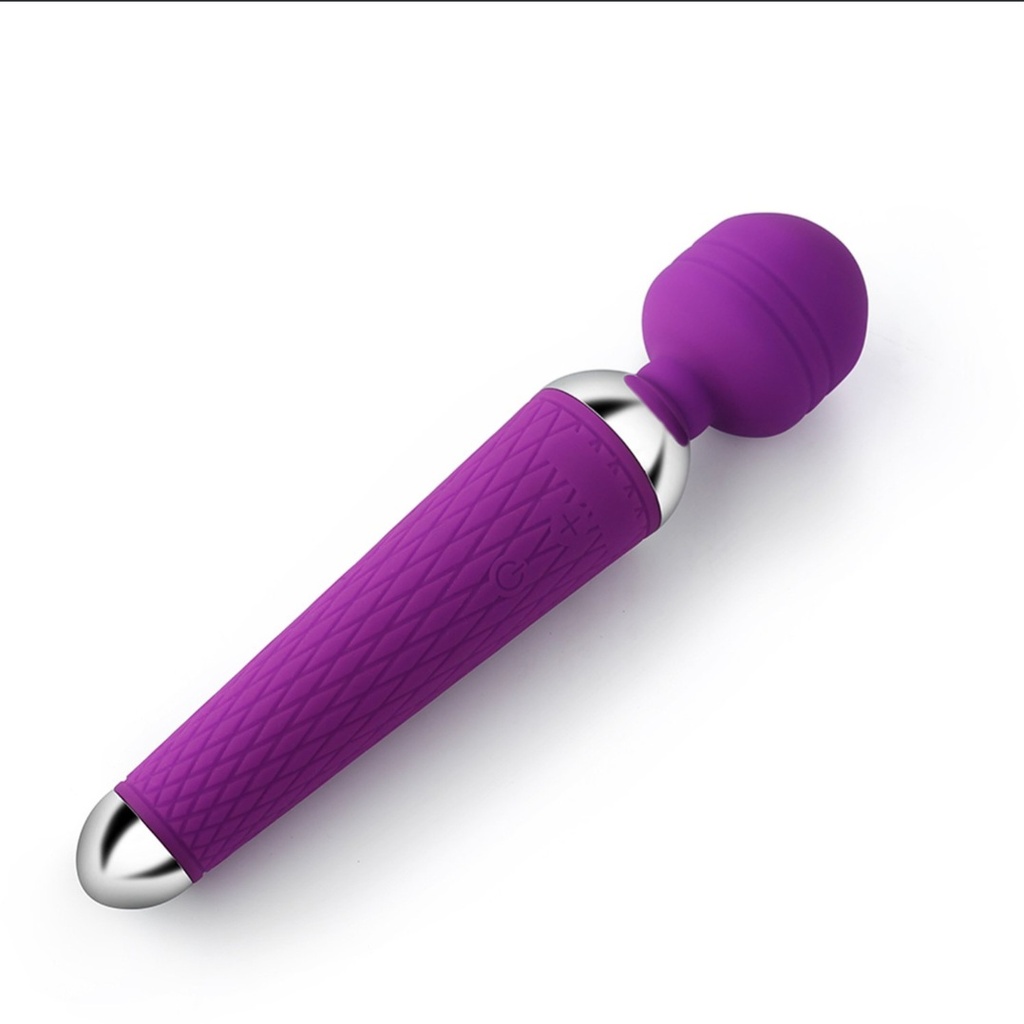 Vibrador masageador inalambrico de silicona