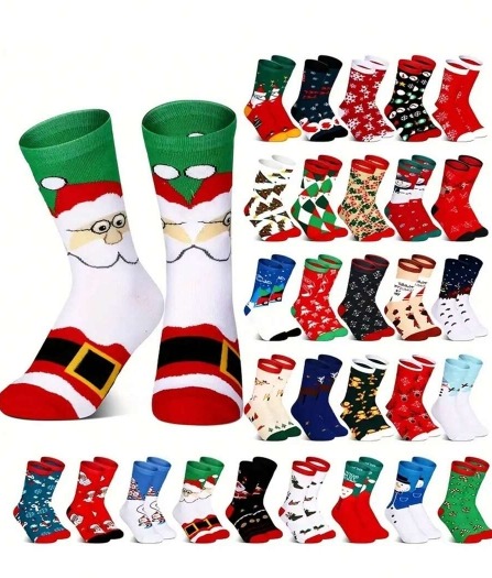 Calcetines navideños Xmas