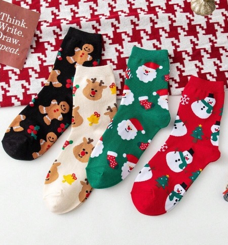 Calcetines navideños Xmas