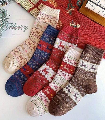 Calcetines navideños Xmas