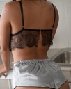 Pijama short de encaje