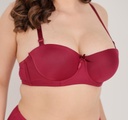 Brasier strapless liso con tiras removibles intimates