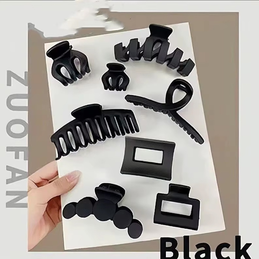 Juego de 8 pinzas para el cabello