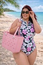 Cartera de Playa Tipo Crocs Mediana