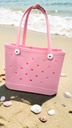 Cartera de Playa Tipo Crocs Mediana