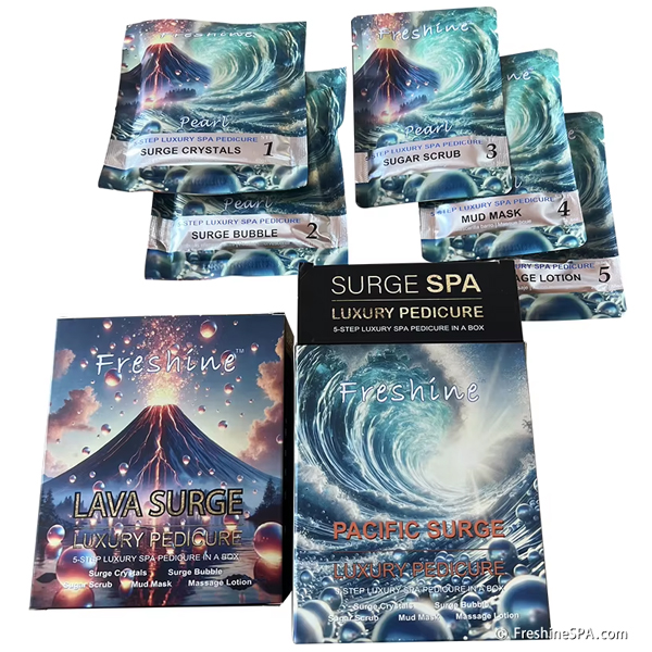 Freshine luxury predicure 5 step spa predicure in a box 25g/0.88oz