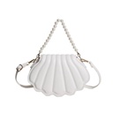 Bolso de mano de concha de mujer