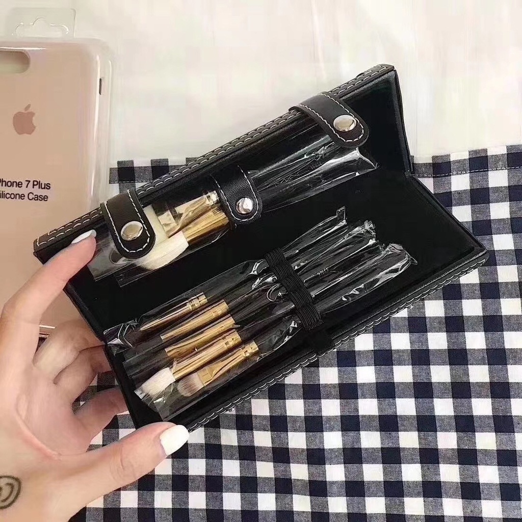 Set de brochas de maquillaje spot de 9 piezas