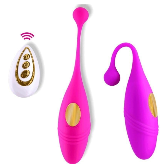 Vibrador en forma de huevo de silicona para el punto G