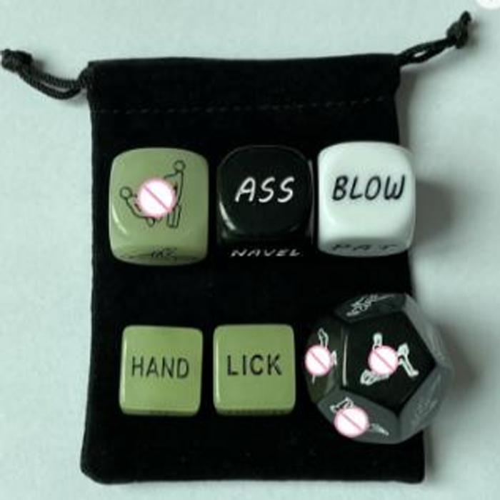 Dados para retos sexuales