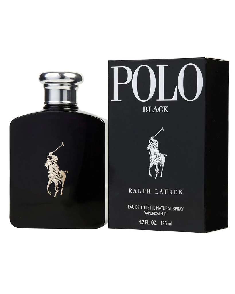 POLO BLACK 4.2oz M EDT SPRAY