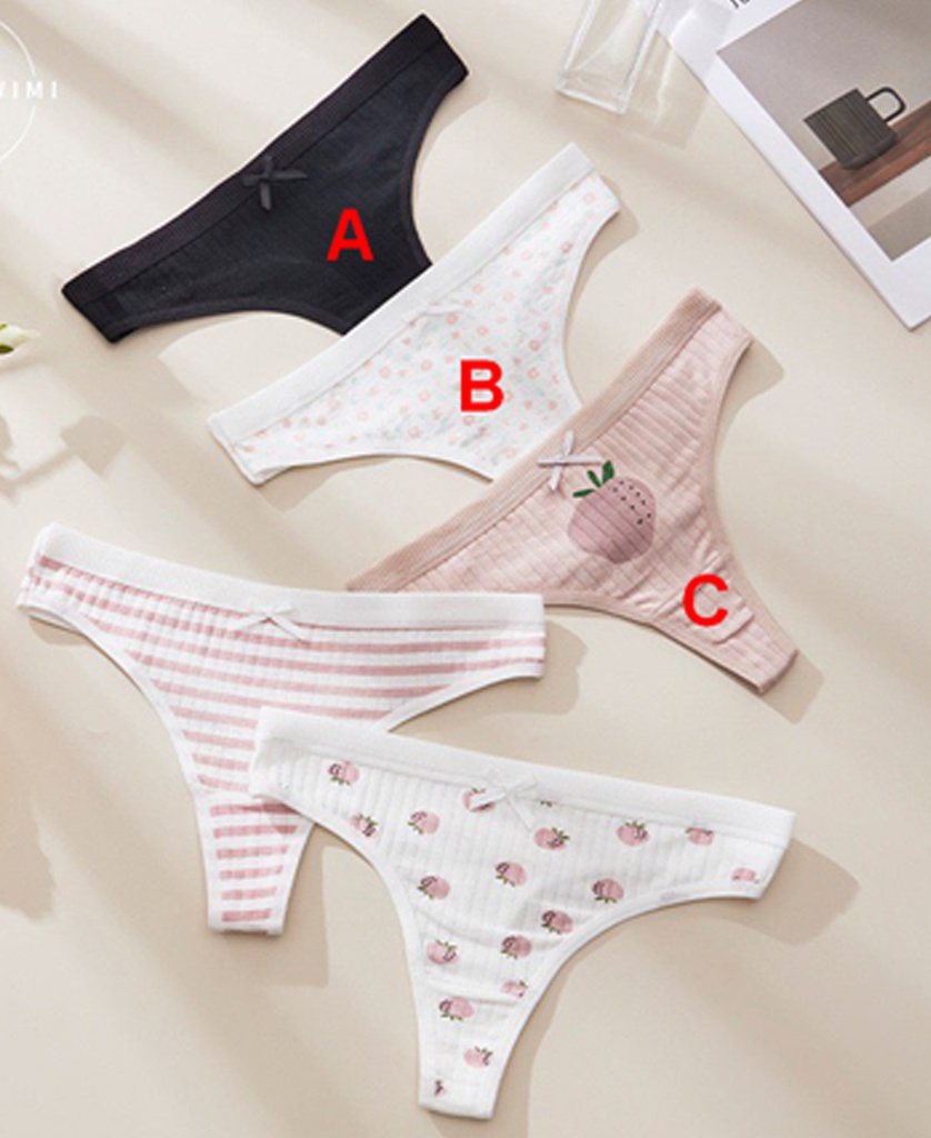 Pack 3 Tanga Sensuel algodon