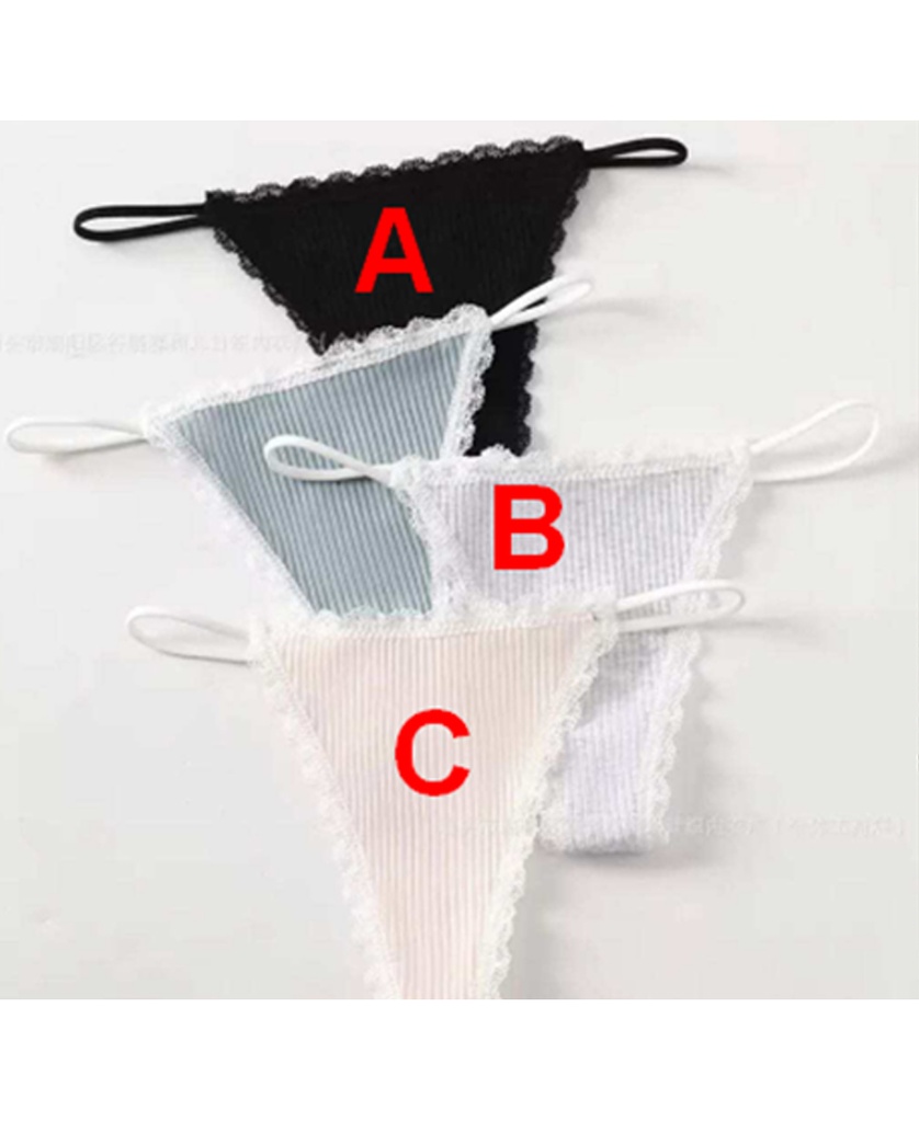 Pack 3 Tanga Sensuel algodon
