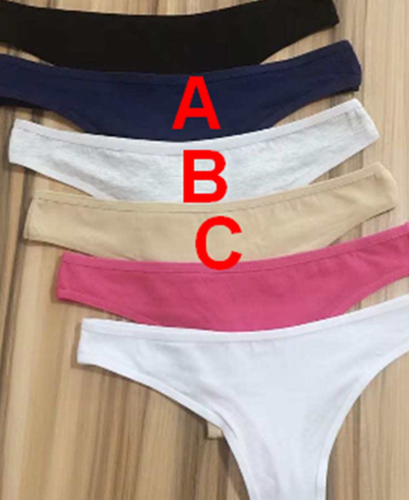 Pack 3 Tanga Sensuel algodon