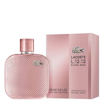 LACOSTE SILVER ROSE WOMEN 3.4 OZ EDP SP