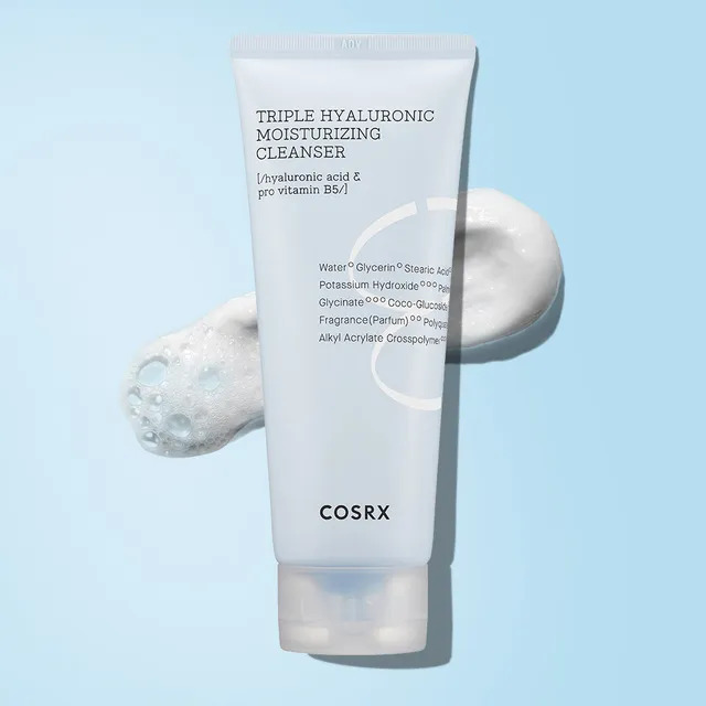 Cosrx Hydrium Triple Hyaluronic Moisturizing Cleanser [150ml]