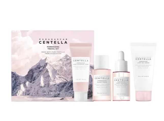 Skin1004 Madagascar Centella Poremizing Travel Kit [4 pcs]