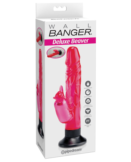 Wall Bangers Deluxe Beaver Vibe Wateproof-Pink