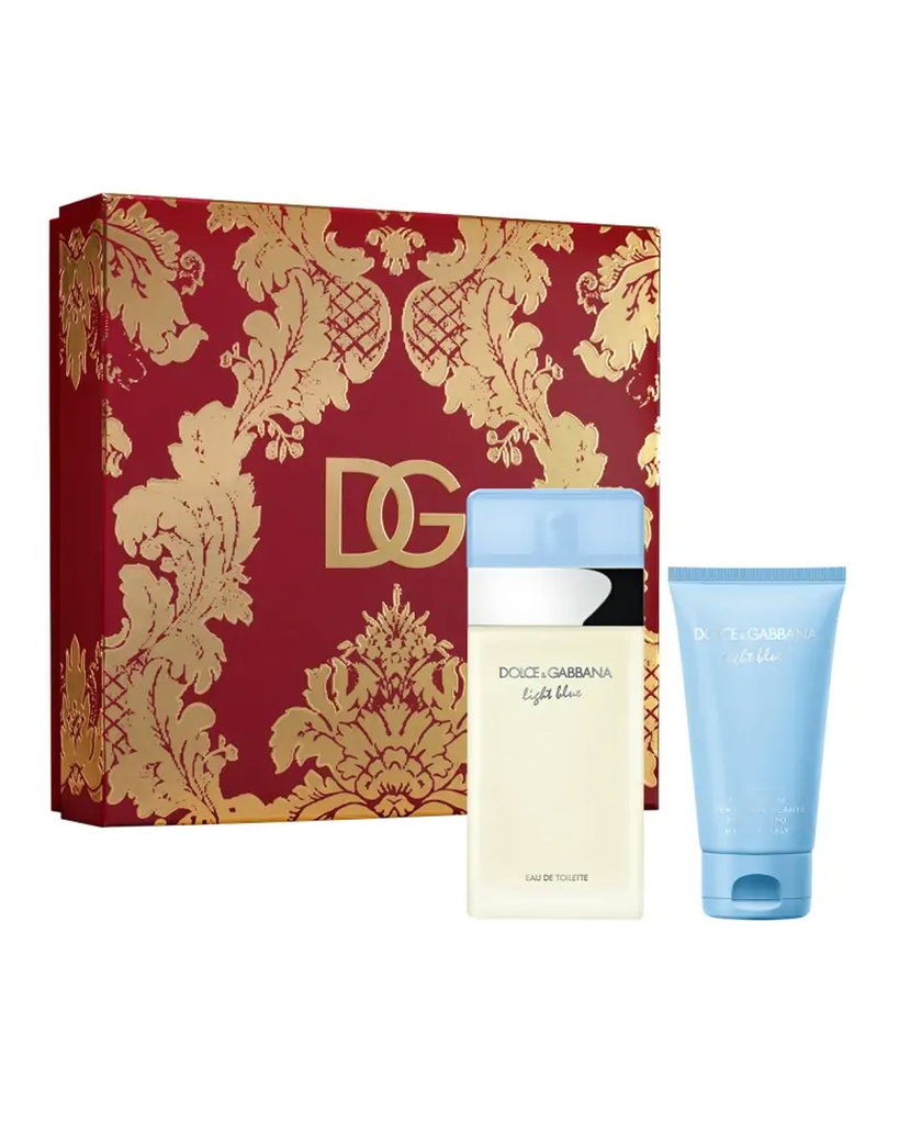 LIGHT BLUE D&amp;G SET 2p 3.4oz W EDT