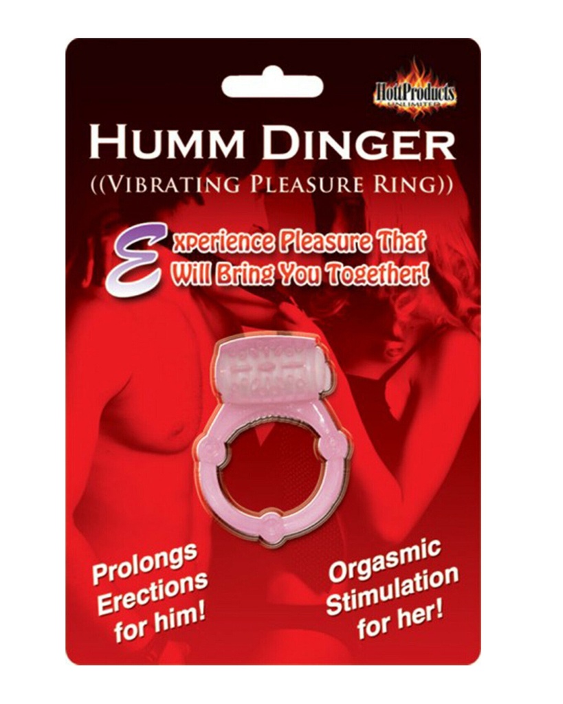 Humm Dinger Vibrating Cockring - Purple