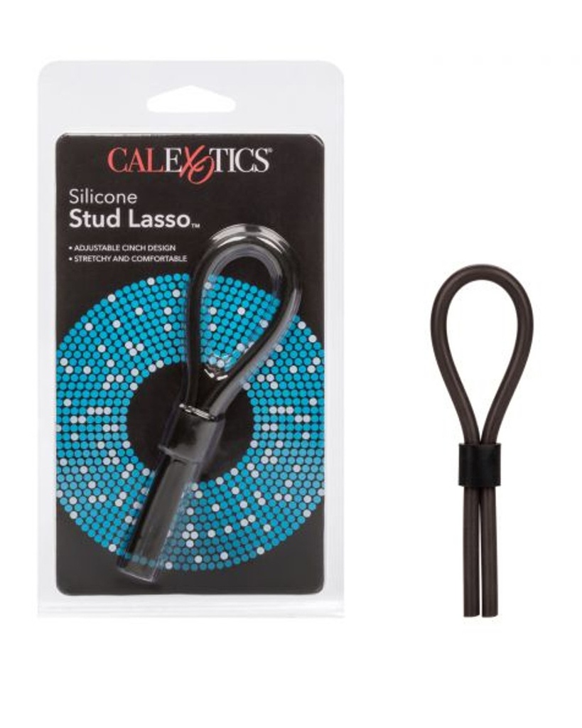 Silicone Stud Lasso - Black