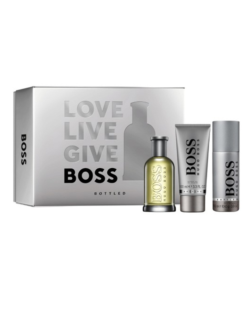 BOSS GREY SET 3p 3.3oz M EDT SPY