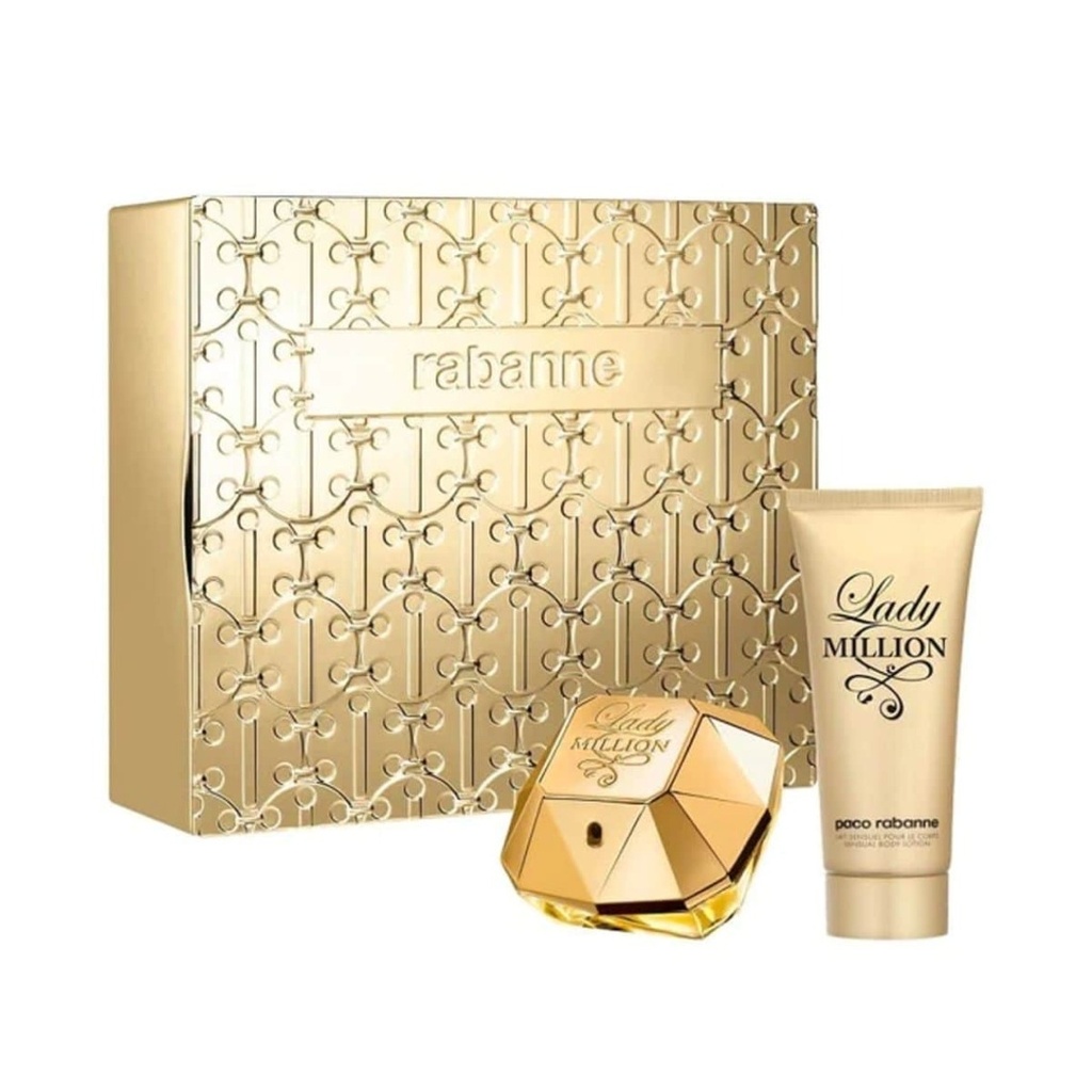 LADY MILLION SET 2p 2.7oz W EDP