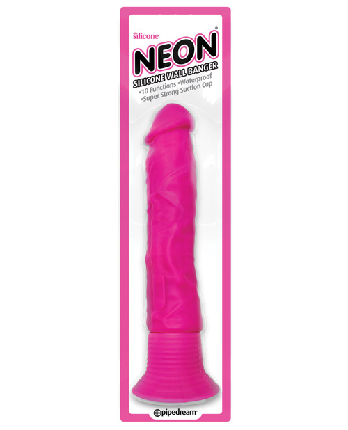 Neon Luv Touch Silicone Wall Banger - Pink