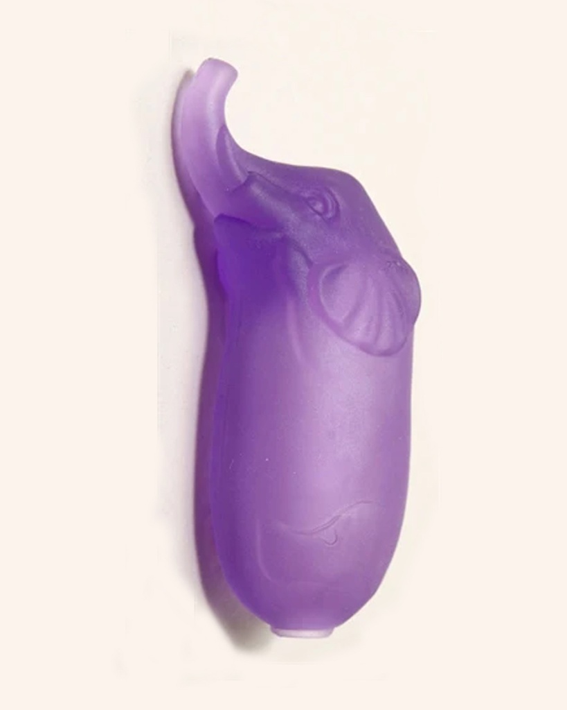 Golden Triangle Pleasure Silicone Bullet Sleeve Elephant