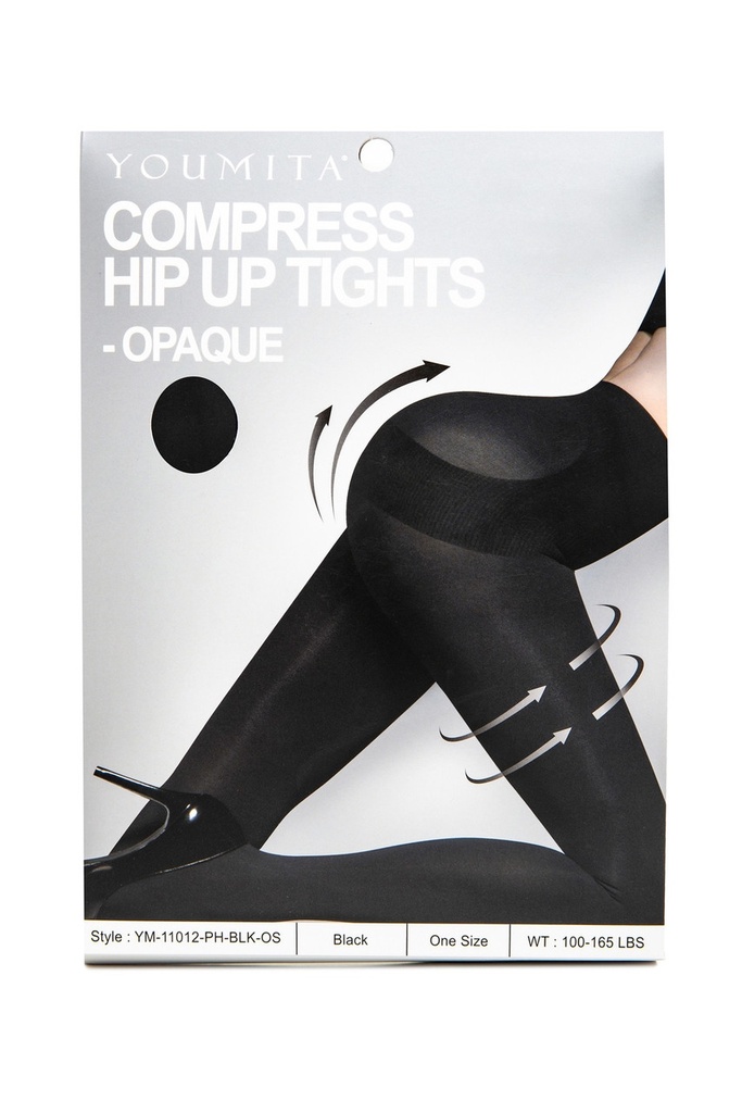 Medias compress hip up tights-opaque