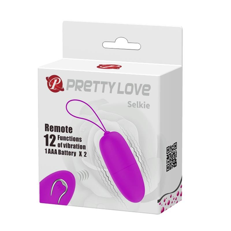 Pretty Love Selkie Battery Powered Egg - Fuchsia