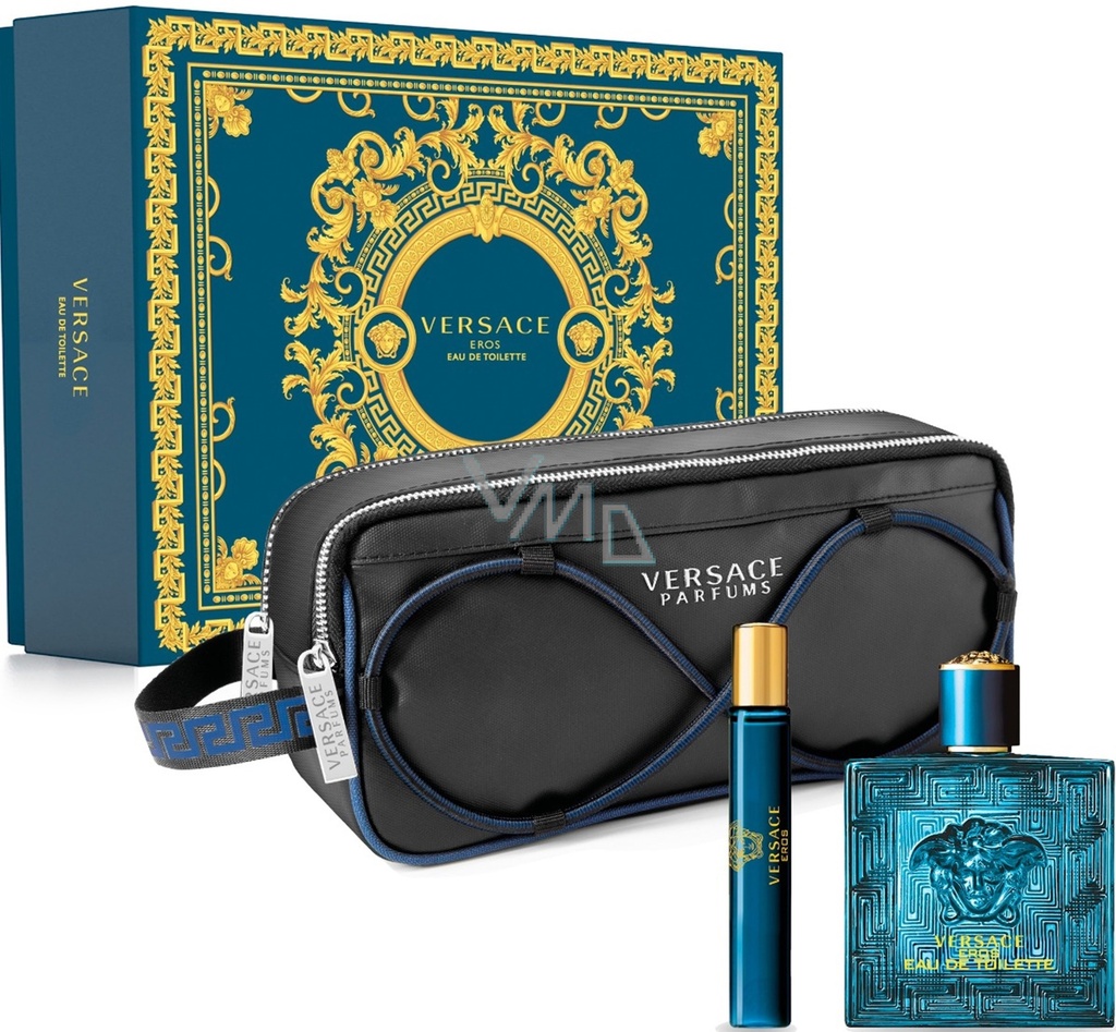 VERSACE EROS SET 3p 3.4oz M EDT