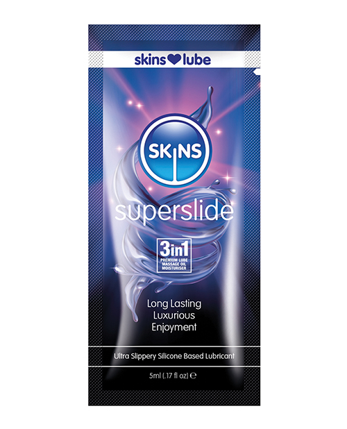 Skins Super Slide Silicone Based Lubricant-5 ml Foil