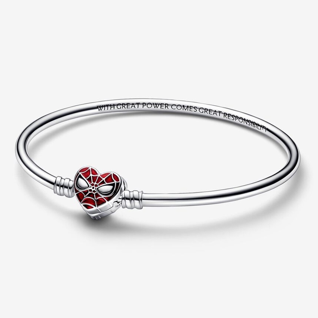 Pulsera rígida con Cierre de Máscara Spider-Man de Marvel