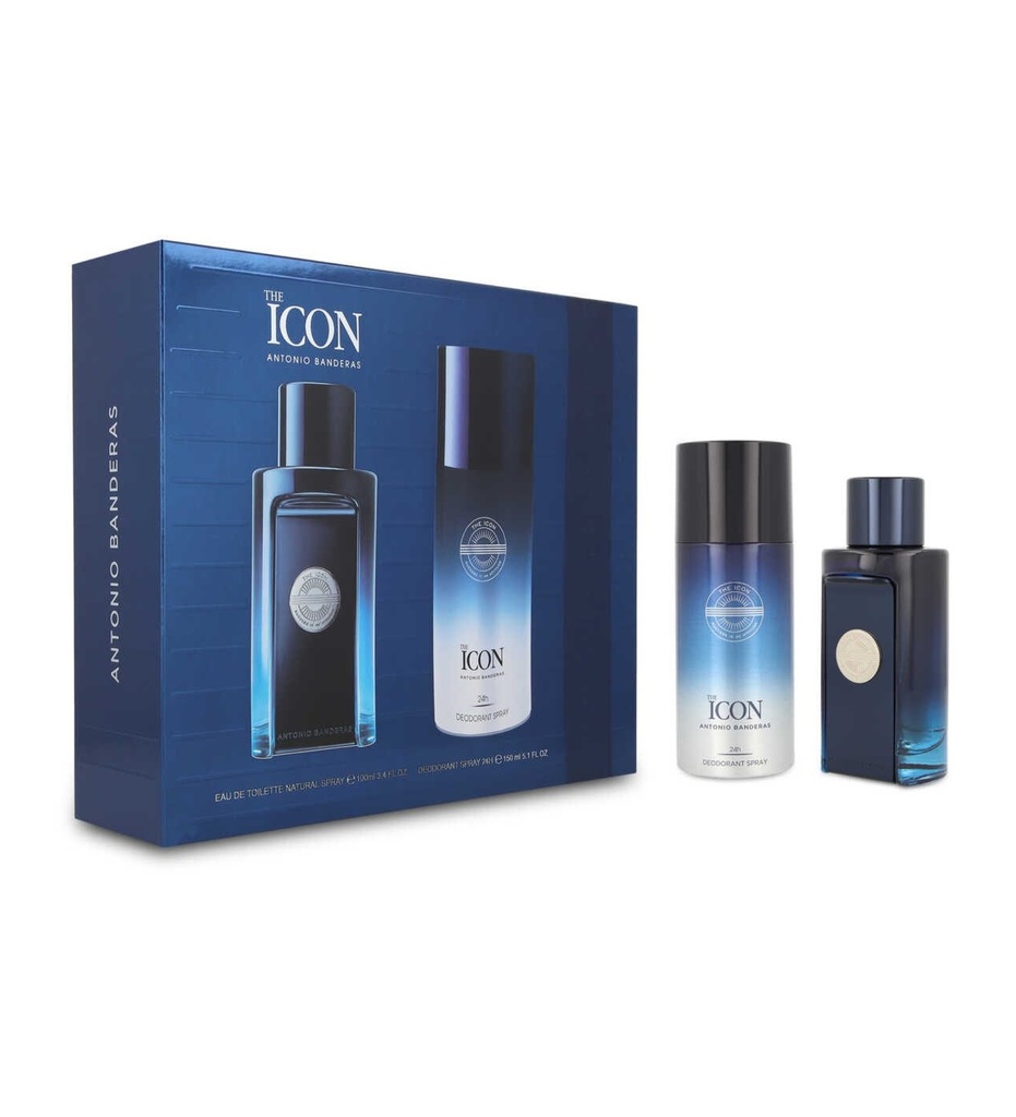 THE ICON A.B. SET 2p 3.4oz M EDT