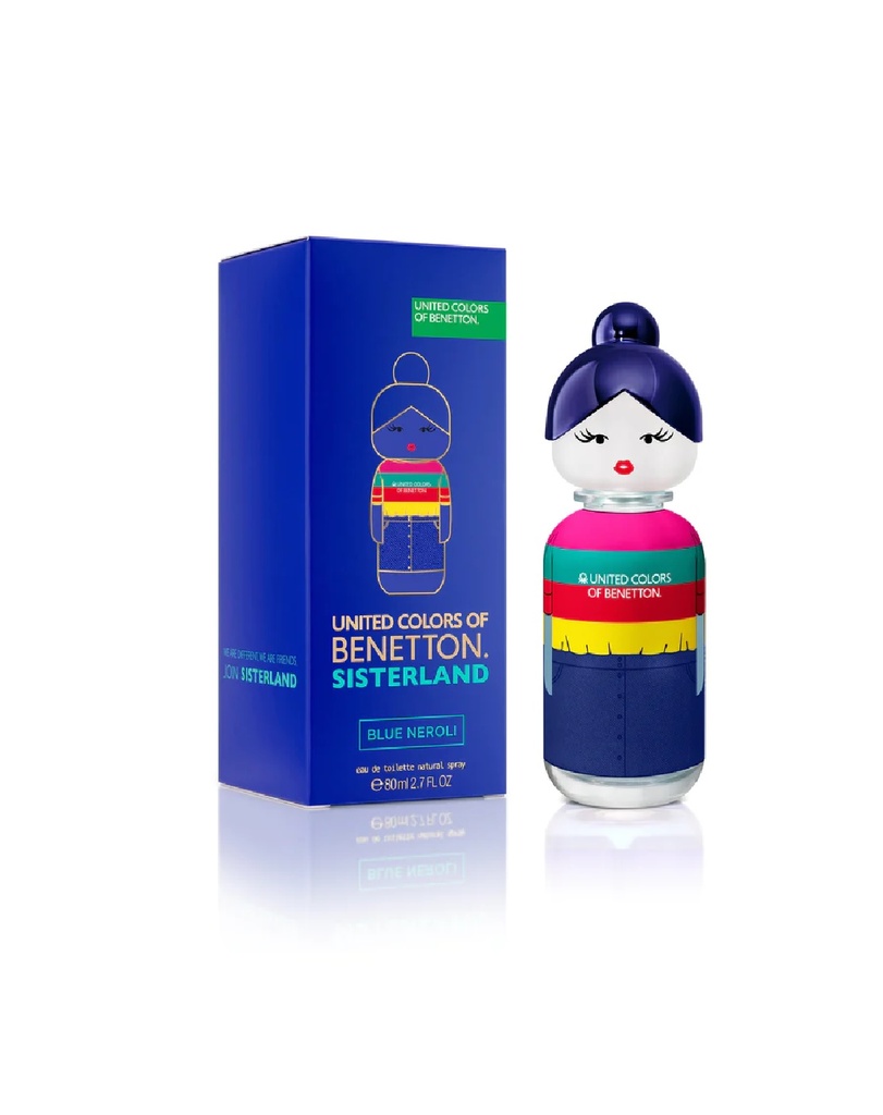 BENETTON SISTERLAND BLUE NEROLI 2.7oz W EDT