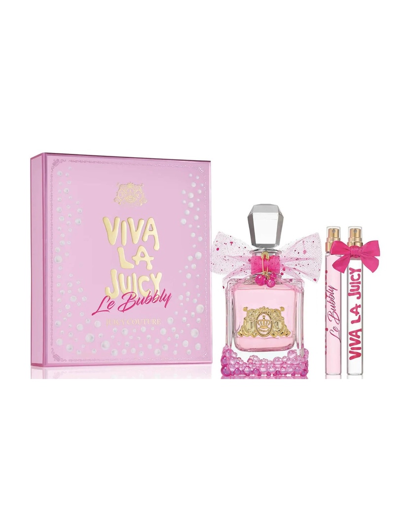 VIVA LA JUICY BUBBLY SET 3p 3.4oz Eau de parfum