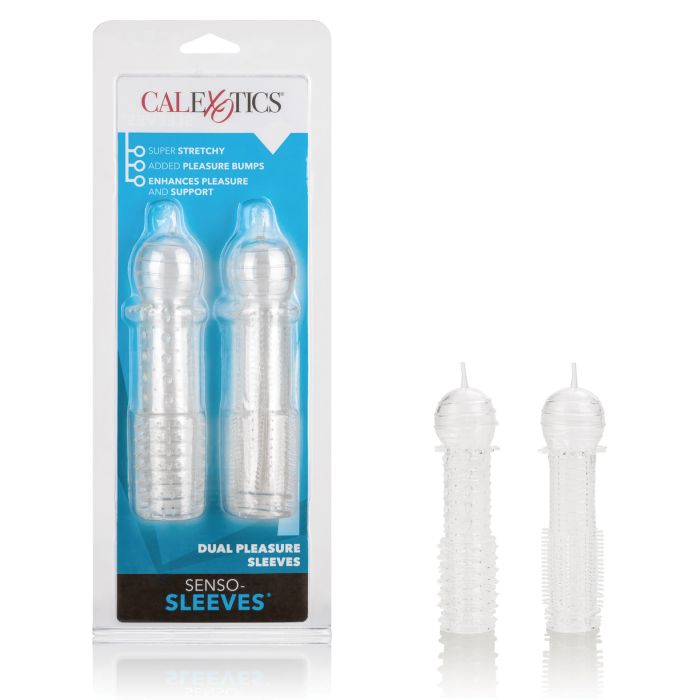 Senso Silicone Sleeves 2 Pack - Clear