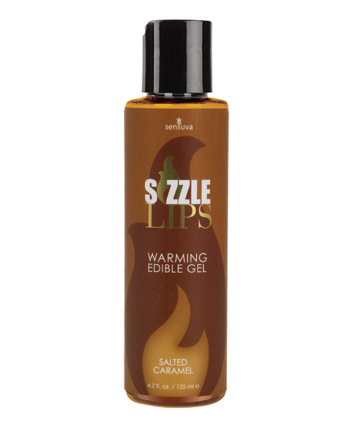 Sizzle Lips Warming Gel - 4.2 oz Salted Caramel