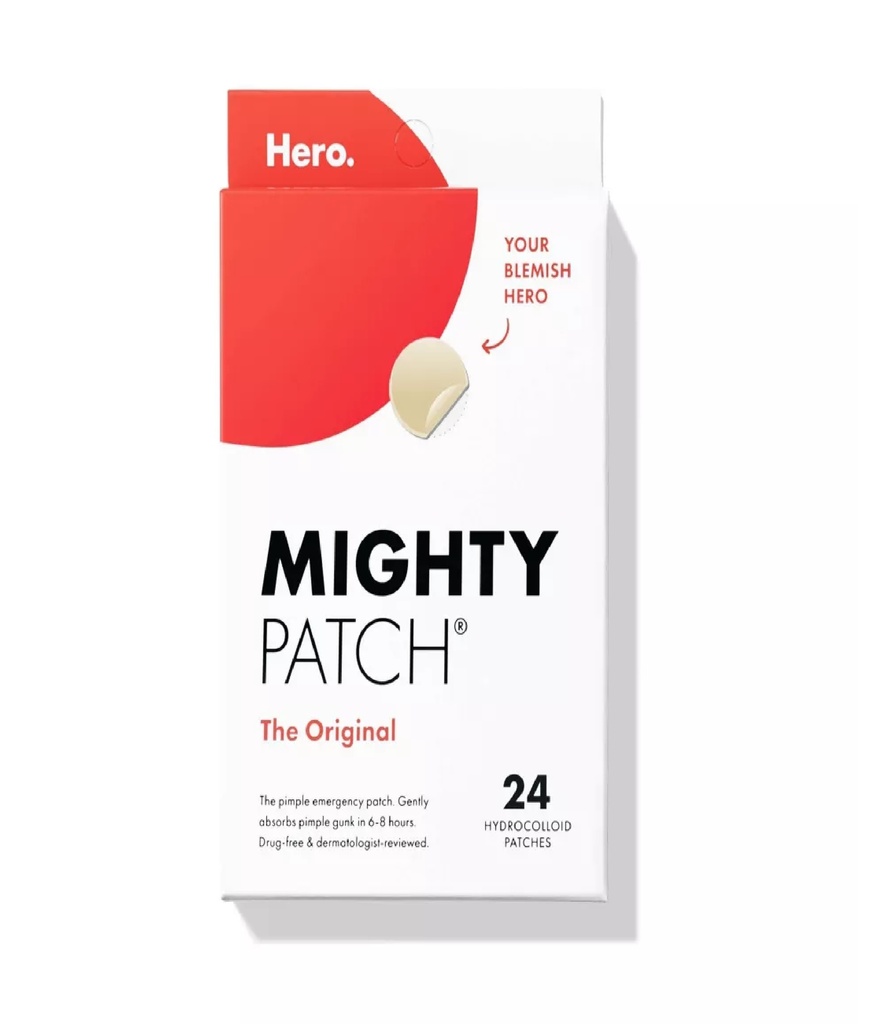 Hero Cosmetics Mighty Patch Original Acne Pimple Patches - 24ct