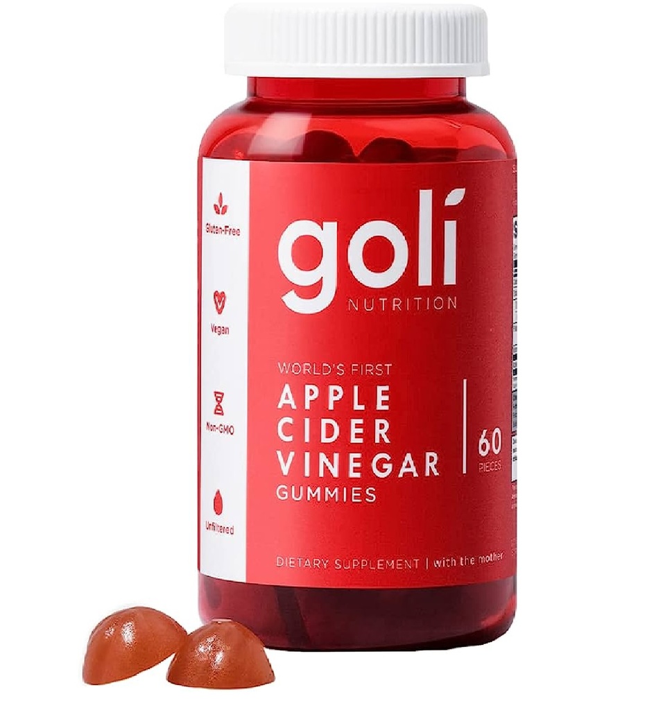 Golí nutriotin apple cider vinegar 60 gummies