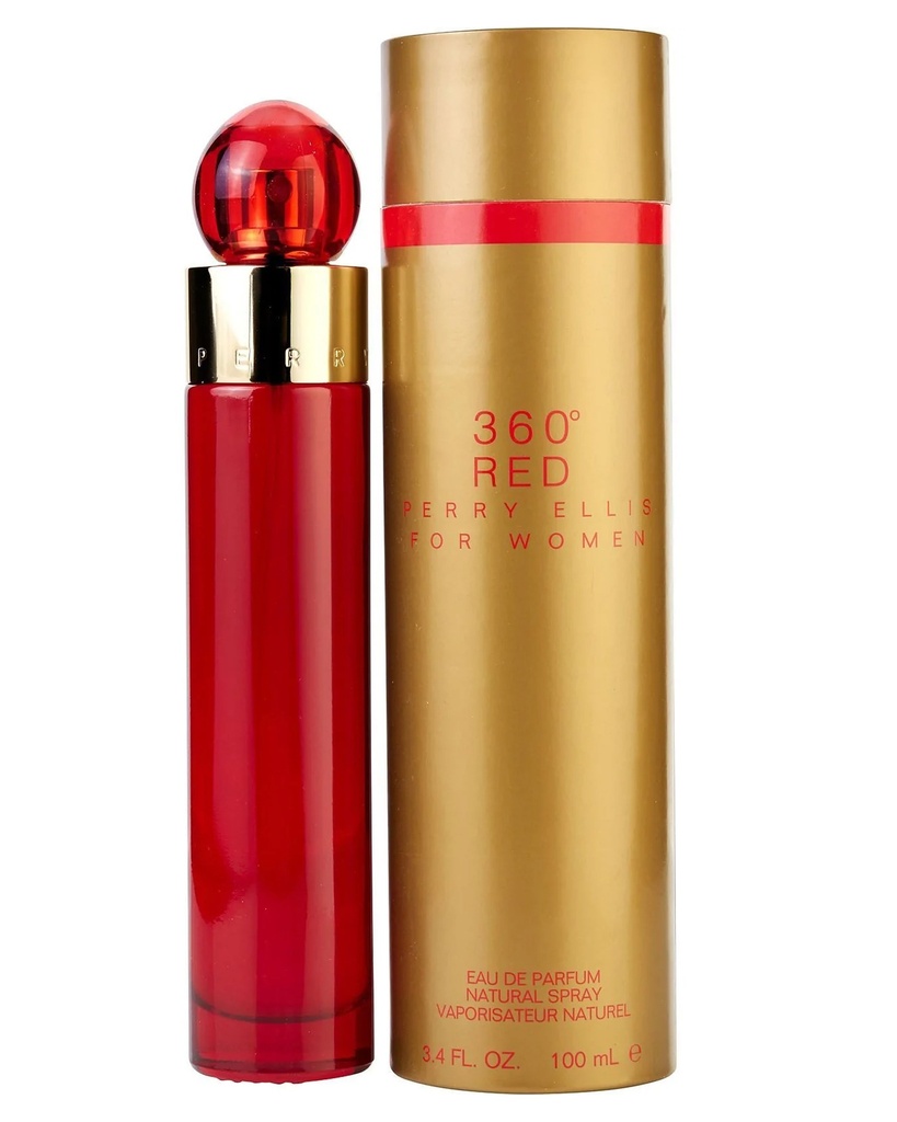 360 RED 3.4oz W EDP SPRAY