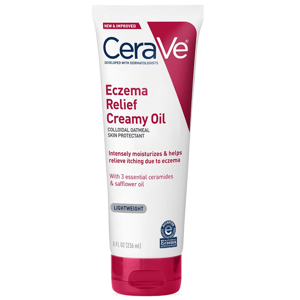 Cerave Eczema Relief Creamy Body Oil, 8 Ounce