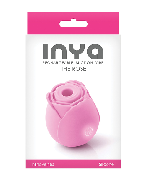 INYA The Rose Rechargeable Suction Vibe - Pink