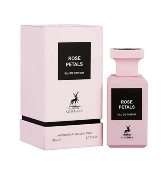 MAISON ALHAMBRA ROSE PETALS 2.7oz  EDP