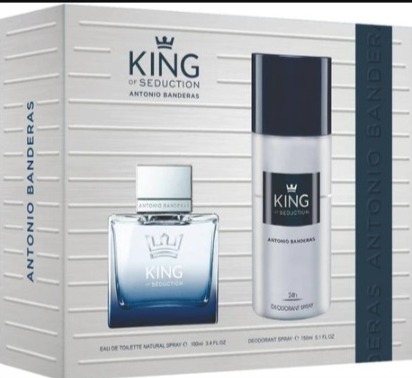 KING SEDUCTION SET 2p 3.4oz M EDT