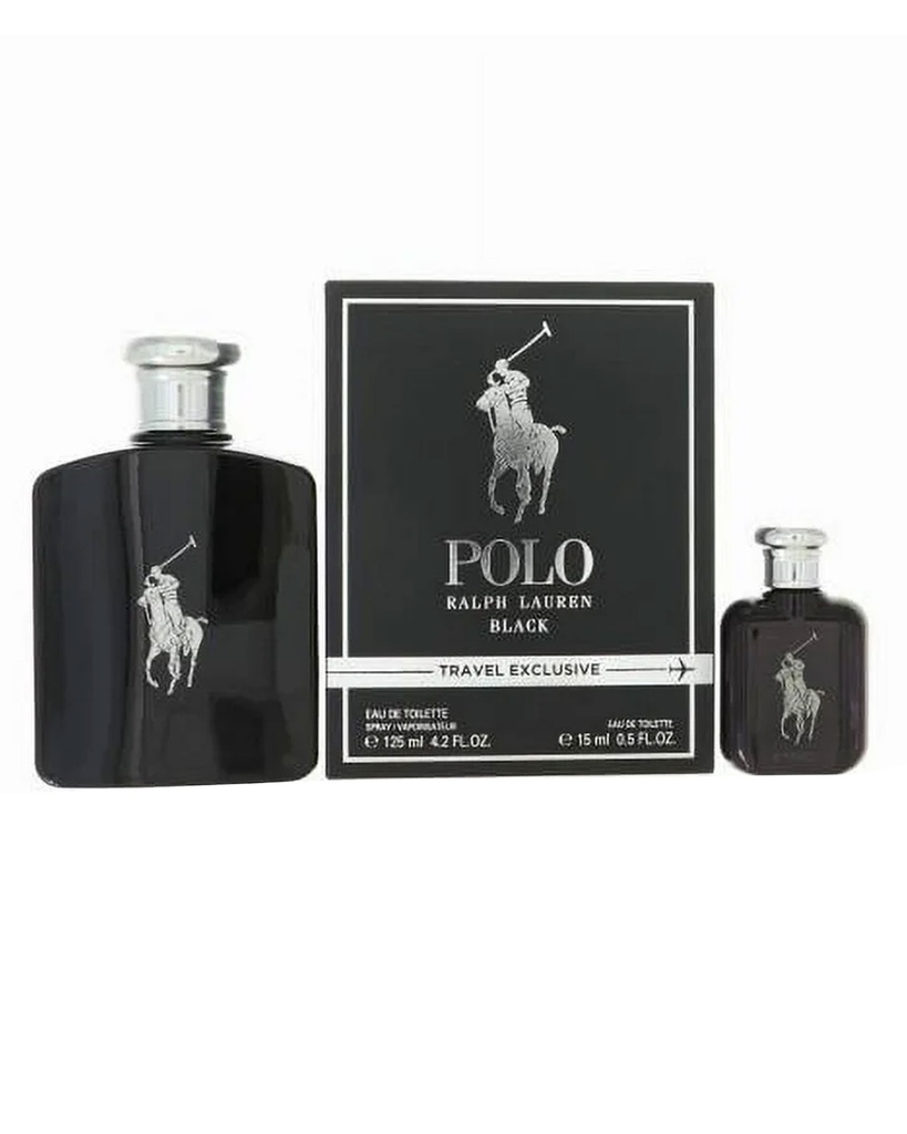 POLO BLACK SET 2p 4.2oz M EDT SP