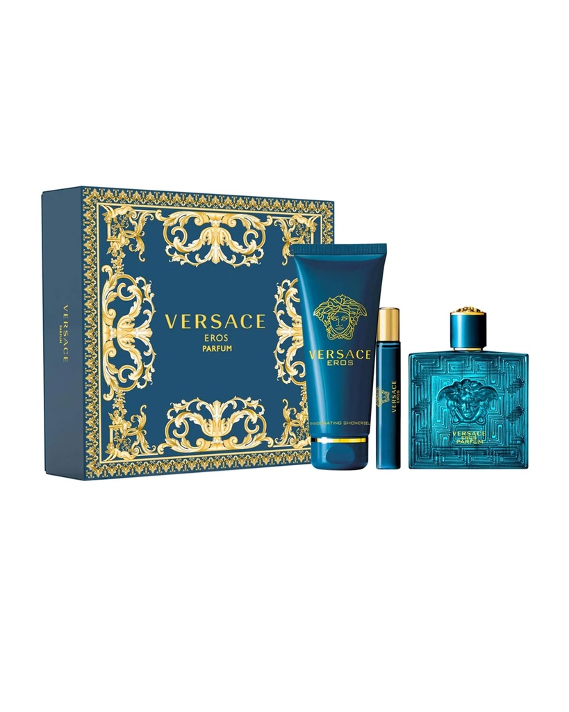 VERSACE EROS PARFUM SET 3p 3.4oz